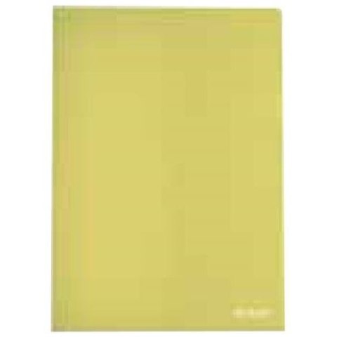 Koszulki na dokumenty Herlitz ŻÓŁTA krystaliczna A4 kolor: żółta typu L (9030545)