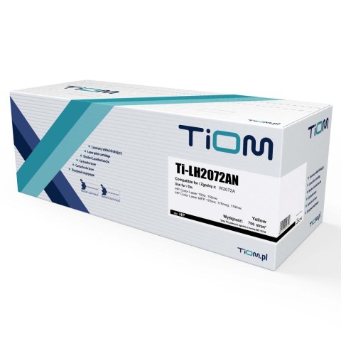 Toner Tiom do HP 117Y | W2072A | 700 str. | yellow