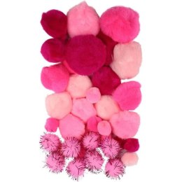 Zestaw dekoracyjny Titanum Craft-Fun Series tonacja różowa (16072D)