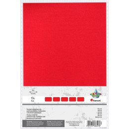 Filc Titanum Craft-Fun Series A4 kolor: czerwony 10 ark. [mm:] 210x297 (344565)