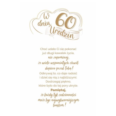 Kartka składana Urodziny DL+ Ab Card (AB+)