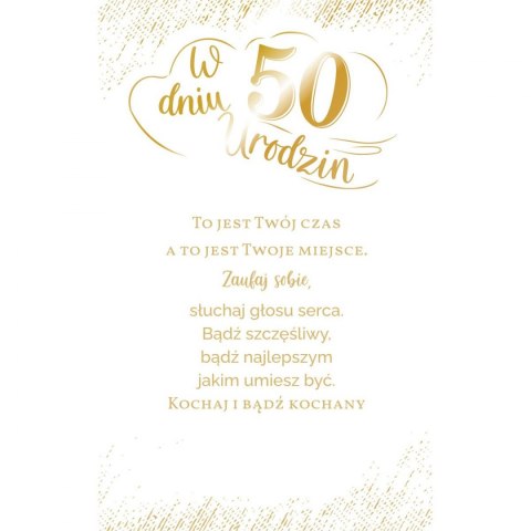 Kartka składana Urodziny DL+ Ab Card (AB+)