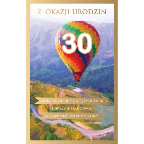 Kartka składana malowane Ab Card (ab cyferki dziecięce)