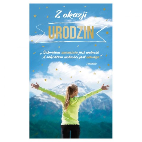 Kartka składana malowane Ab Card (ab cyferki dziecięce)