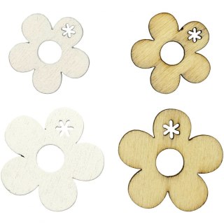 Ozdoba drewniana Craft-Fun Series kwiatki Titanum (191006)