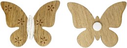 Ozdoba drewniana Titanum Craft-Fun Series motyle samoprzylepne (7509)