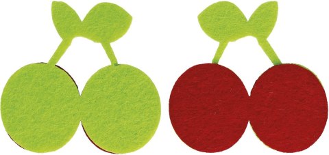 Ozdoba filcowa Craft-Fun Series czereśnie Titanum (7537)