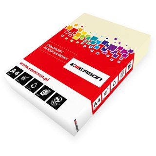 Papier kolorowy A4 6093 kość słoniowa 250k. 160g Emerson (xem416093)