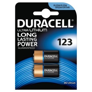 Bateria Duracell Litowa Photo CR123 Ultra M3 B2
