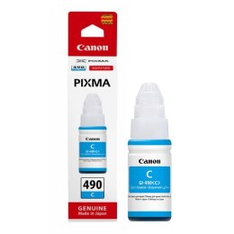 Tusz Canon GI-490 do Canon PIXMA G1400/G2400/G3400 | 70ml | cyan