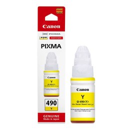 Tusz Canon GI-490 do Canon PIXMA G1400/G2400/G3400 | 70ml | yellow