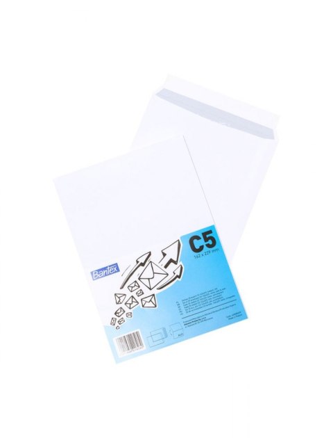 Koperta Bantex HK C5 biały (400089389) 50 sztuk Koperta Bantex HK C5 biały (400089389) 50 sztuk