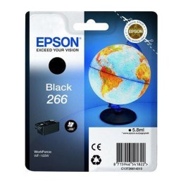 Tusz Epson T266 do WorkForce WF-100W | BLACK | 250 str.