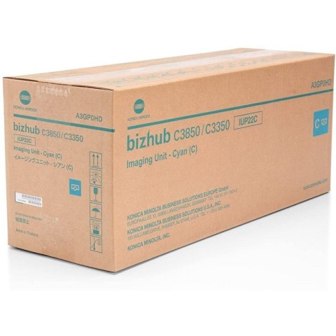 Bęben Konica Minolta IUP22C do Bizhub C3350/C3850/C3850FS| 50 000 str. | cyan