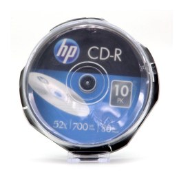HP CD-R | 700MB | x52 | cake 10
