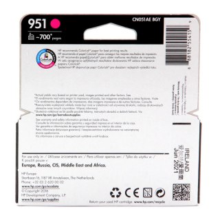 Tusz HP 951 do Officejet Pro 8100/8600 | 535 str. | magenta