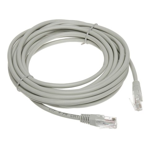 Art PATCHCORD UTP 5e | 5m | szary