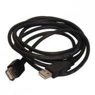 Art kabel - przedłużacz USB 2.0 A-A | 3m | black