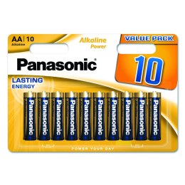 Baterie Panasonic alkaliczne ALKALINE AA LR6/10 | 10szt.
