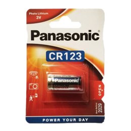 Baterie Panasonic litowa 3V CR123/1BP | 1szt.