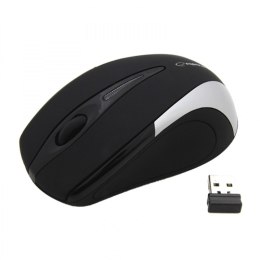 Esperanza mysz bezprzewodowa 2,4 GHZ 3D optyczna USB | ANTARES | srebrna