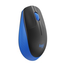 Logitech M190 mysz optyczna | bezprzewodowa | USB | Niebieska