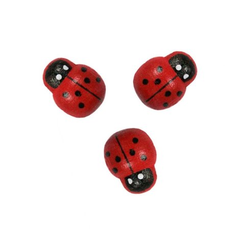 Ozdoba drewniana Titanum Craft-Fun Series drewniane biedronki (12x15mm) Ozdoba drewniana Titanum Craft-Fun Series drewniane biedronki (12x15mm)