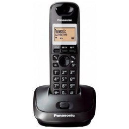 Telefon Panasonic KX-TG2511PDT - bezprzewodowy DECT tytanowy czarny