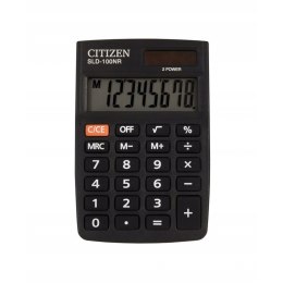 Citizen kalkulator SLD100NR | kieszonkowy | 8 miejsc | Czarny