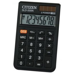 Citizen kalkulator SLD200NR | kieszonkowy | 8 miejsc | Czarny
