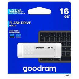 Goodram pamięć USB UME2 | USB 2.0 | 16GB | white