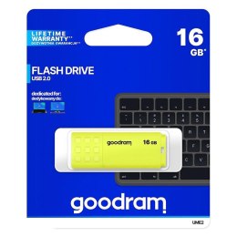 Goodram pamięć USB UME2 | USB 2.0 | 16GB | yellow