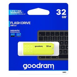 Goodram pamięć USB UME2 | USB 2.0 | 32GB | yellow