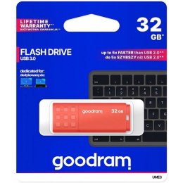 Goodram pamięć USB UME3 | USB 3.0 | 32GB | orange