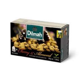 Herbata Dilmah | Wiśnia i Migdał | 20 szt