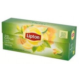 Herbata Lipton | Green Tea Cytrynowa | 25 szt