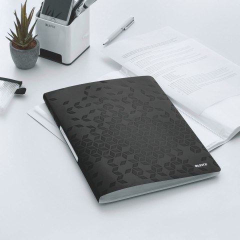 Teczka ofertowa Wow A4 kolor: CZARNY 40 kieszeni Leitz (46320095)