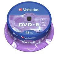 Verbatim DVD +R | 4.7GB | x16 | cakebox 25 szt. | matte silver