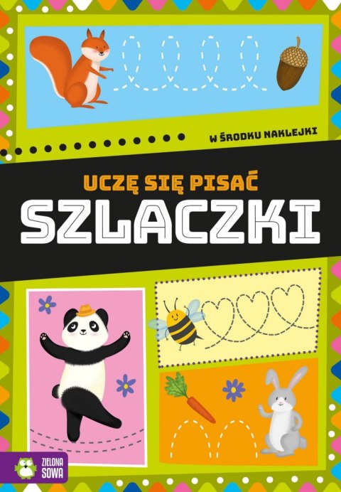 Książeczka edukacyjna Uczę się pisać. Szlaczki Zielona Sowa