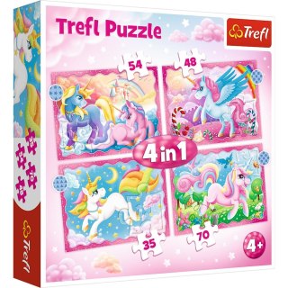 Puzzle 4w1 el. Trefl (34389)