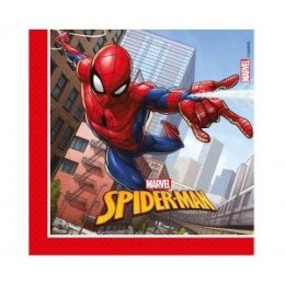 Serwetki Spiderman Crime Fighter mix papier [mm:] 330x330 Godan (93865)