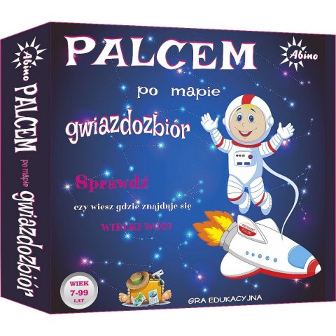 Gra planszowa Abino Palcem po mapie - gwiazdozbiór Palcem po Mapie Gwiazdozbiór Gra planszowa Abino Palcem po mapie - gwiazdozbiór Palcem po Mapie Gwiazdozbiór