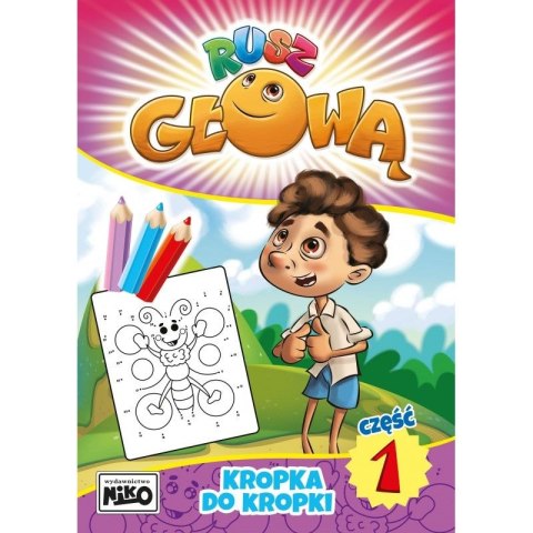 Książeczka edukacyjna Rusz głową. Kropka do kropki. Część 1 Niko