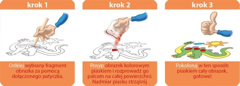 Książeczka edukacyjna Piaskowe obrazki. Pakiet nr 7. Książeczka edukacyjna Piaskowe obrazki. Pakiet nr 7.