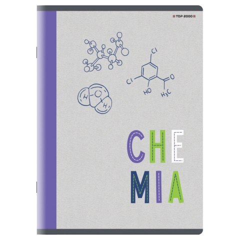 Zeszyt chemia A5 60k. 70g krata [mm:] 150x210 TOP-2000 (400160610)