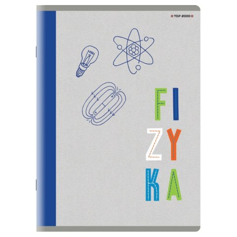 Zeszyt fizyka A5 60k. 80g krata [mm:] 150x210 TOP-2000 (400160589)