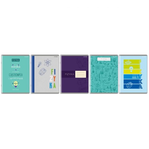 Zeszyt fizyka A5 60k. 80g krata [mm:] 150x210 TOP-2000 (400160589)