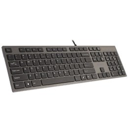 A4-Tech klawiatura KV-300H Grey | USB| Ultra płaska