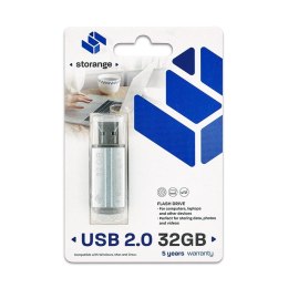 Storange pamięć 32 GB | Basic | USB 2.0 | silver