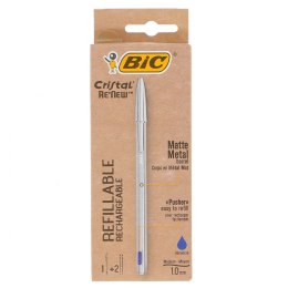 Długopis Bic cristal RE'new niebieski 1,0mm (997201)